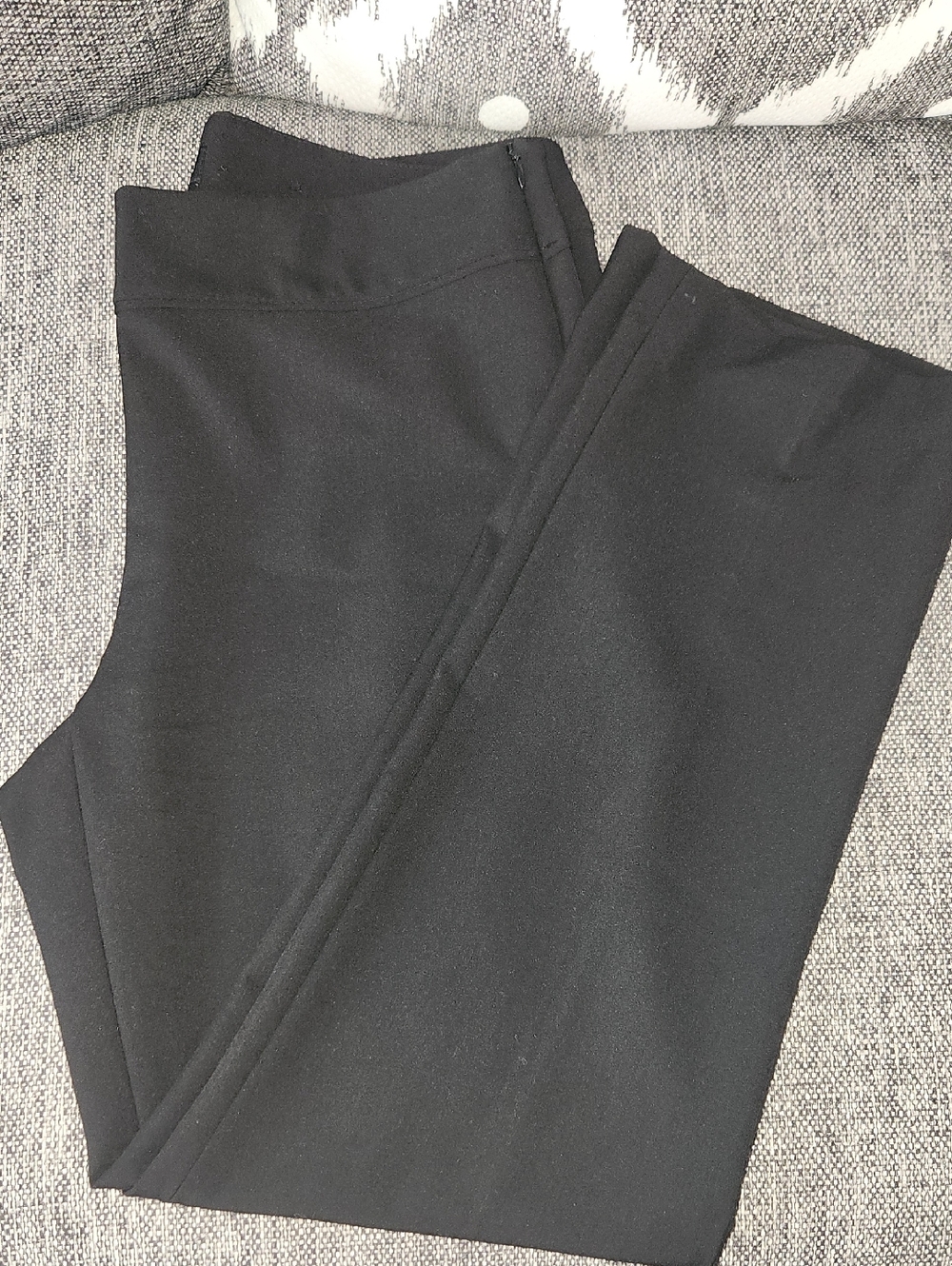 Liz Claiborne Black Straight Leg Pants